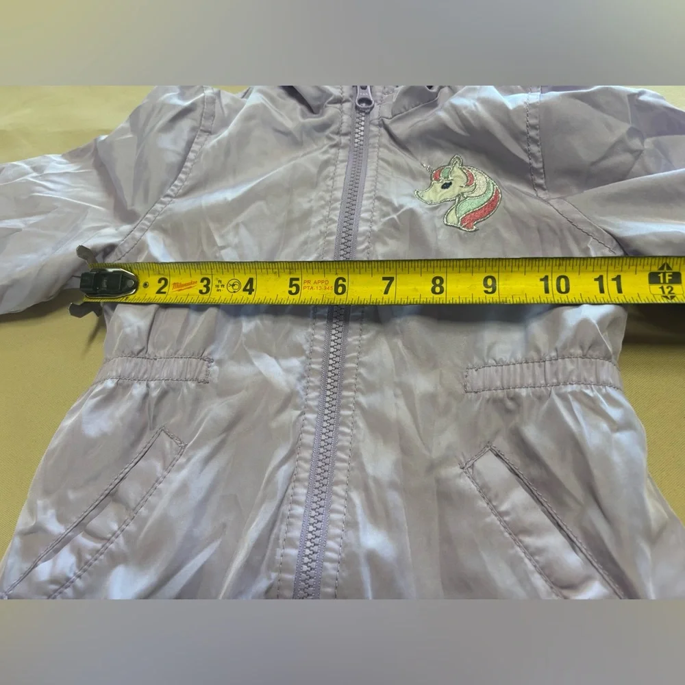 Carter's Lavender‎ Purple Unicorn Raincoat for Kids
